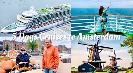 P&amp;O Ventura Cruises Southampton to Amsterdam - Canal Boat &amp; Countryside Tour