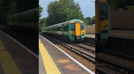 377118 passing Sholing on a service to Southampton Central