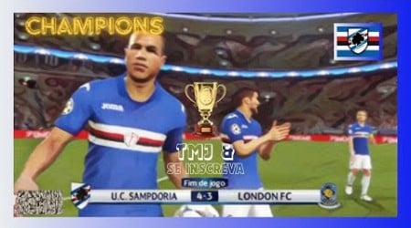 PES 2018 ⚽️ Sampdoria x Chelsea (Champions League) QF2