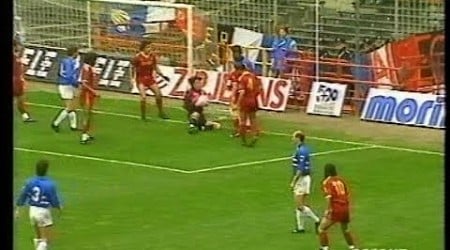 Sampdoria-ROMA 1-0 Andata Quarti di Finale Coppa Italia 12-02-1992