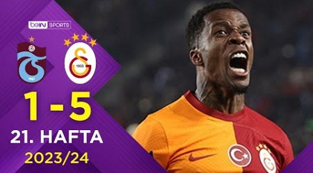 Trabzonspor (1-5) Galatasaray | 21. Hafta - Trendyol Süper Lig 2023/2024