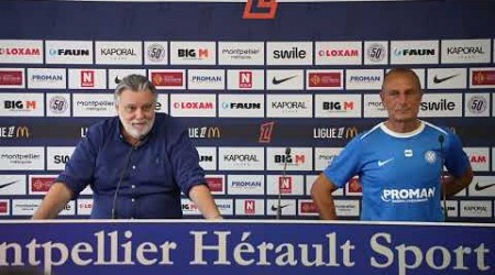 Point presse de reprise au MHSC