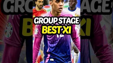 Euro 2024 Group Stage Best XI