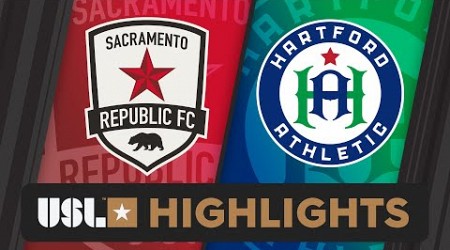 6.29.2024 | Sacramento Republic FC vs. Hartford Athletic - Game Highlights