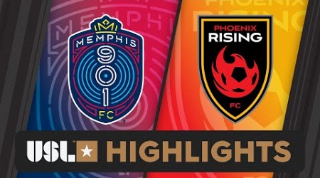 6.28.2024 | Memphis 901 FC vs. Phoenix Rising FC - Game Highlights