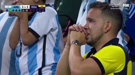 Argentina vs Ecuador penalty shootout highlights