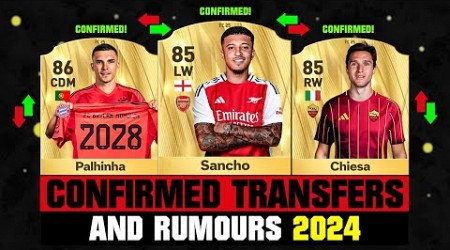 FIFA 25 | NEW CONFIRMED TRANSFERS &amp; RUMOURS! 