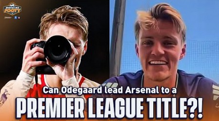 Martin Ødegaard on Arsenal&#39;s Preparations &amp; Season Expectations | Morning Footy | CBS Sports Golazo