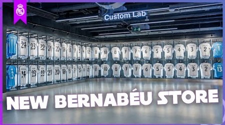 Check out the NEW FLAGSHIP MEGASTORE at the BERNABÉU | Real Madrid