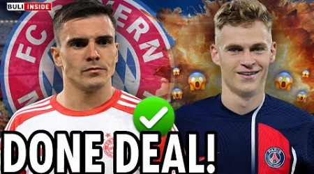 BAYERN-TRANSFER von PALHINHA FIX! PSG-ANFRAGE an KIMMICH! BVB streicht SECHSER!