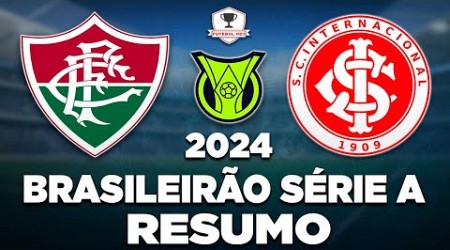 FLUMINENSE 1 x 1 INTERNACIONAL AO VIVO | BRASILEIRÃO SÉRIE A 2024 | 14ª RODADA | NARRAÇÃO