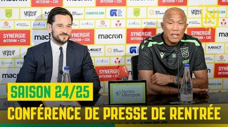 Saison 2024/2025 : conférence de rentrée de Franck Kita et Antoine Kombouaré