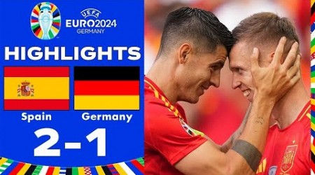 Spanien gegen Deutschland (2-1) | Viertelfinale | UEFA Euro 2024 | Vollständiges Spiel live