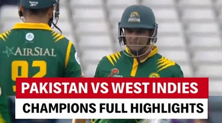 Pakistan Champions Vs West Indies Champions Match 2024 Full Highlights | PAK VS WI Champions 2024