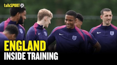 England Train Ahead Of Their CLASH With Switzerland Tomorrow | Euro 2024 