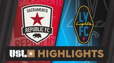 7.3.2024 | Sacramento Republic FC vs. Las Vegas Lights FC - Game Highlights