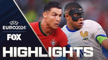 Portugal vs. France Highlights | UEFA Euro 2024 | Quarterfinals