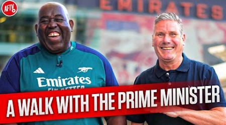 A Walk With BIG Arsenal Fan Keir Starmer &amp; The New Prime Minister!