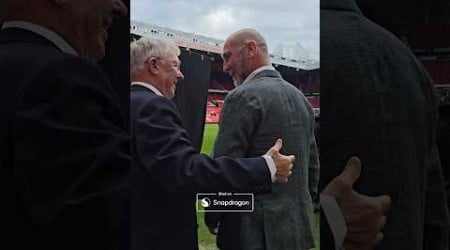 Sir Alex &amp; Eric Cantona Reunited 