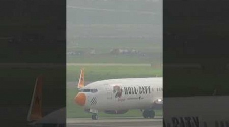 corendonairlines boeing 737-800 hull City livery❤ chennai to mumbai takeoff runway 07#chennaiairport