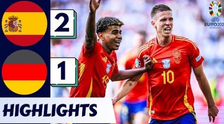 Germany vs Spain Tadi Malam • Germany EURO 2024 Highlights &amp; All Goals • Hasil Bola Tadi Malam