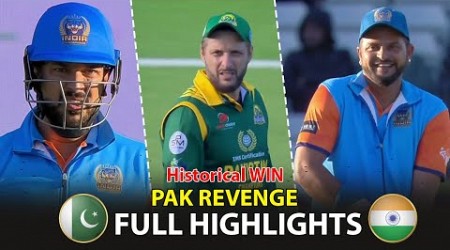 INDIA VS PAKISTAN FULL HIGHLIGHTS World Championship Of Legends 2024 | IND VS PAK HIGHLIGHTS