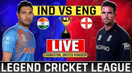 Live Legends Cricket League 2024 India Legends vs England Legends Match-1 | Today Live Cricket Match