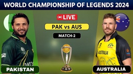 Live: Pakistan Champions vs Australia Champions | PAKC vs AUSC Live | World Legends Championship