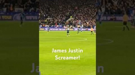 James Justin Wondergoal VS Cardiff! #limbs #screamer #whatagoal #efl #championship