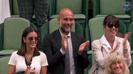 Zverev tries to tempt Pep Guardiola to Bayern Munich | Wimbledon 2024