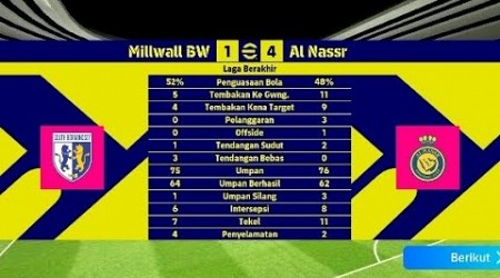 AL NASSR VS MILLWALL (EFOOTBALL 2024)