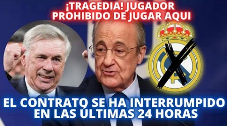 ¡TRAGEDIA! JUGADOR PROHIBIDO DE JUGAR AQUI - EL CONTRATO SE HA INTERRUMPIDO EN LAS ÚLTIMAS 24 HORAS