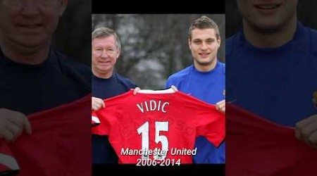 Nemanja Vidic career journey #football #legend #manchesterunited #intermilan