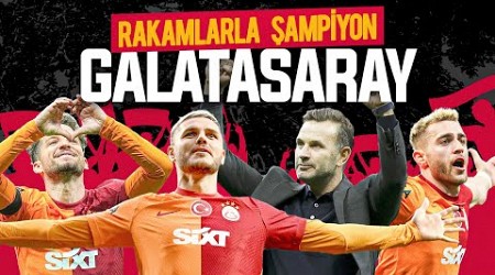 Rakamlarla Şampiyon Galatasaray | Trendyol Süper Lig 2023/2024 Sezonu