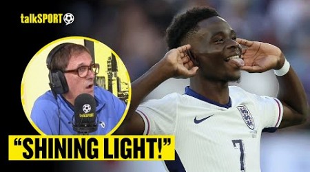 Tony Cascarino PRAISES Bukayo Saka For SAVING England Against Switzerland At Euro 2024! 