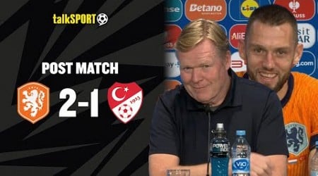 Ronald Koeman &amp; Stefan De Vrij REACT To The Netherlands REACHING The Euro 2024 Semi-Finals! 