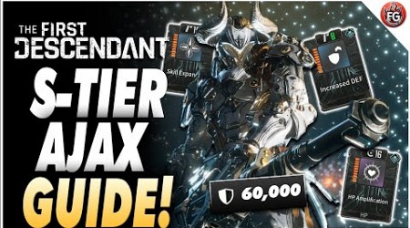 NEW S-Tier Ajax Build! | The First Descendant Ajax Build Guide