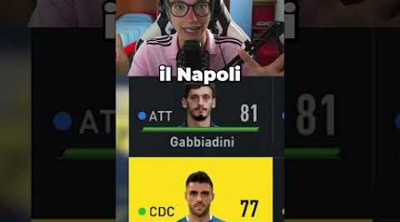 Dove sono le riserve del NAPOLI di FIFA 17?