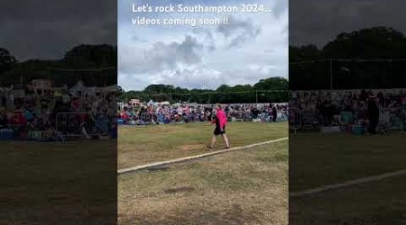 Let’s rock 2024 -Southampton videos coming soon !!