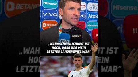 Thomas Müller äußert sich nach dem EM-Aus zur strittigen Hand-Entscheidung und zu seiner Zukunft.