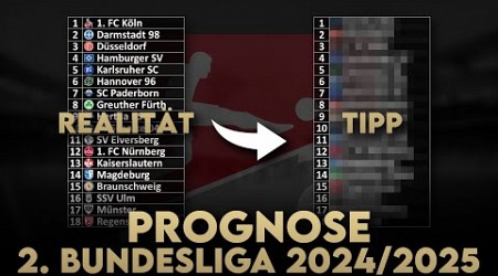 2. Liga Prognose 2024/25: Wer steigt in die Bundesliga auf, wer steigt ab? Wer enttäuscht?