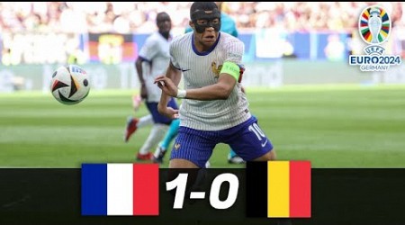 FRANCIA SIN BRILLO VENCE A BELGICA ( 1 - 0 ) - EUROCOPA 2024