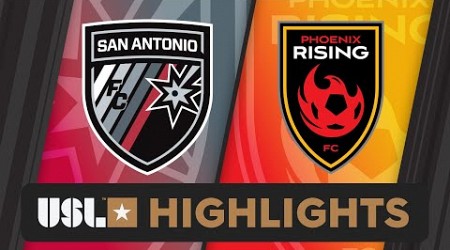 7.6.2024 | San Antonio FC vs. Phoenix Rising FC - Game Highlights