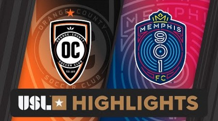 7.6.2024 | Orange County SC vs. Memphis 901 FC - Game Highlights