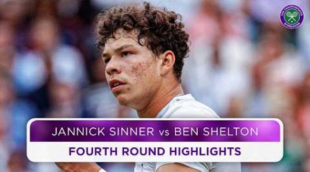 Stunning ending to electric encounter | Jannik Sinner vs Ben Shelton | Highlights | Wimbledon 2024