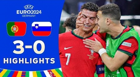 Portugal vs Slovenia (3-0) HIGHLIGHTS | EURO 2024