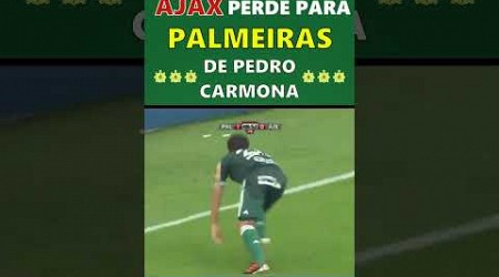 NO ULTIMO LANCE DO JOGO PALMEIRAS VENCE AJAX