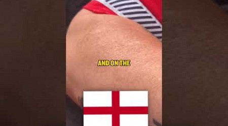 German Man SHOWS OFF His ENGLAND Tattoos! 