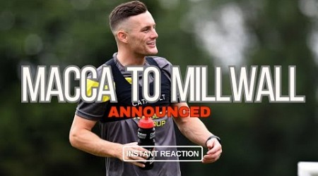 MACCA JOINS MILLWALL