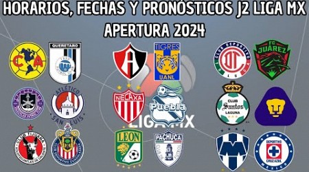 Horarios, Fechas Y Pronósticos Jornada 2 Liga MX Clausura 2024